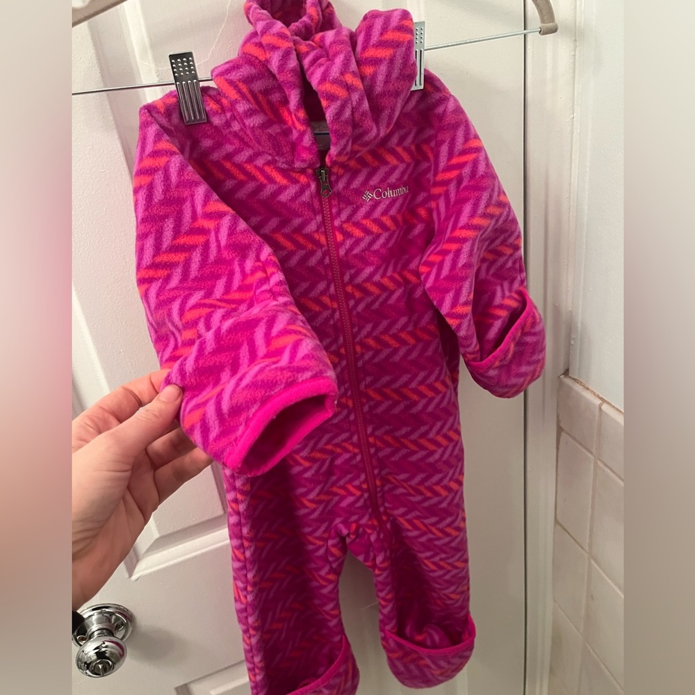 Columbia snowsuit (fleece), 12-18 months